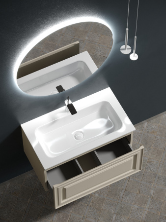 Тумба под раковину Sancos  Very VR80CE Beige Soft